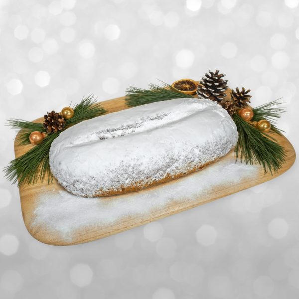 Almond Stollen in a decorative tin box - Image 2