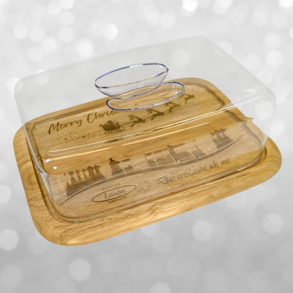 Stollen board with lid + 1kg stollen - Image 3