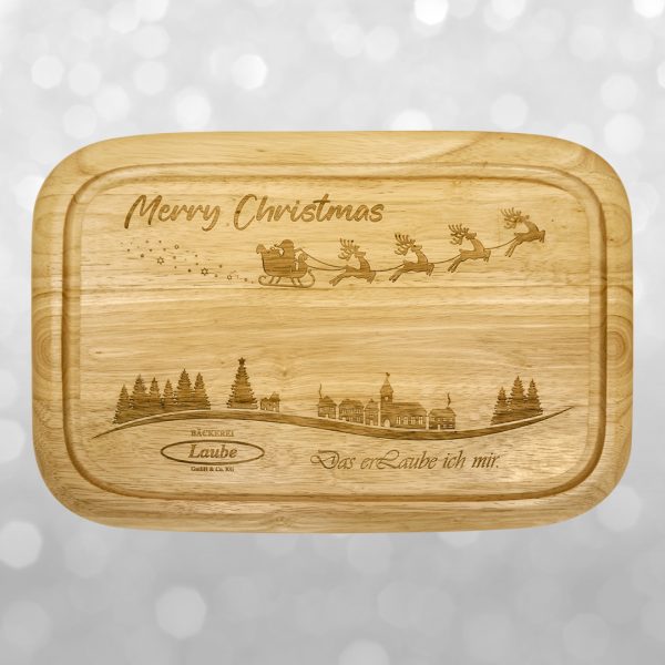 Stollen board with lid + 1kg stollen - Image 4