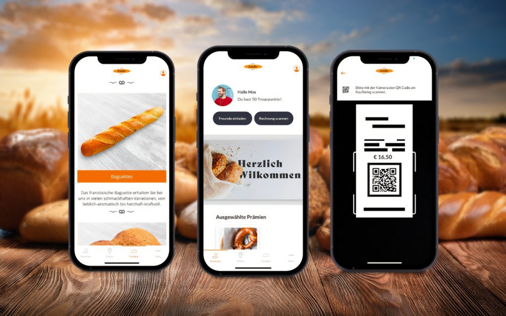 Vorschau Bäckerei Laube App