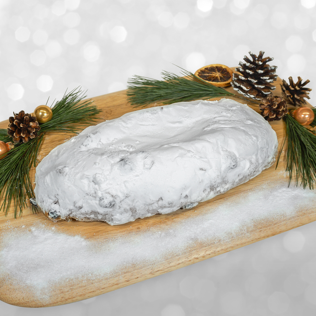Veganer Christstollen 750g im Geschenkkarton